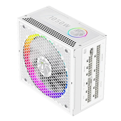 Блок питания ATX 1050W GameMax RGB PRO 1050G WH, Gold (RGB PRO 1050G WH)