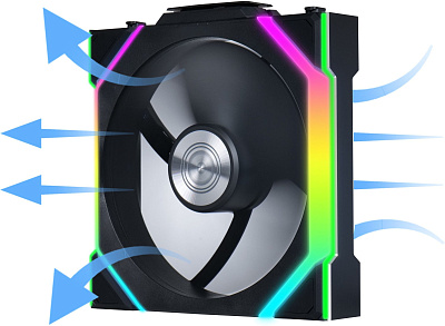 Вентилятор для корпуса Lian Li UNI FAN SL WIRELESS REVERSE 120 (G99.12RSL1W1B.00)