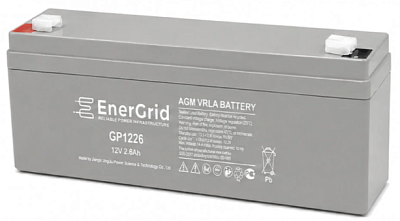 Аккумулятор EnerGrid GP1226, 12В 2,6Ач (EnerGrid GP1226)