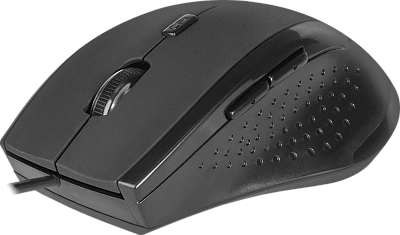 Компьютерная мышь   проводная Defender Accura MM-362 черный (52362)