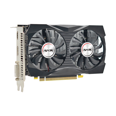 Видеокарта AFOX Geforce GTX1050 4GB GDDR5 ATX Dual Fan (AF1050-4096D5H4-V2)