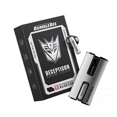 Наушники беспроводные TWS Transformers TF-T02, Silver (TF-T02_Silver)
