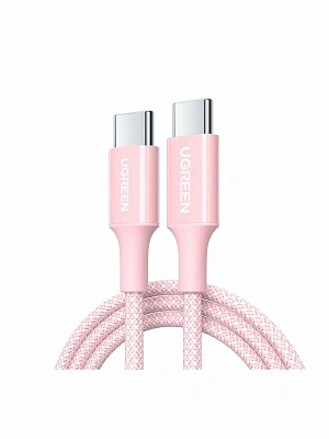 Кабель UGREEN USB C - USB C, 480Mbps, 60W, 1m, L501 (35334) 