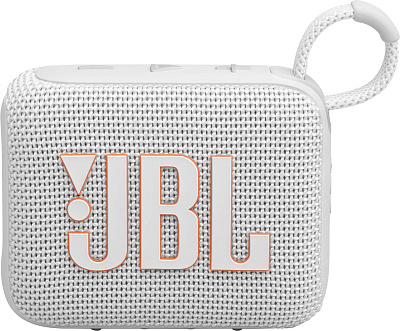 Беспроводная колонка JBL GO 4, White (JBLGO4WHT)