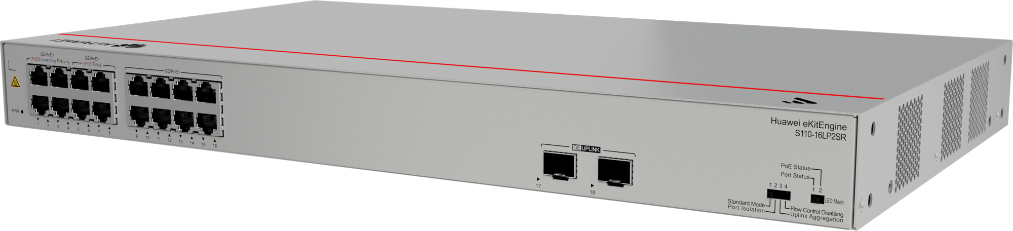 Коммутатор Huawei S110-16LP2SR (98012197)