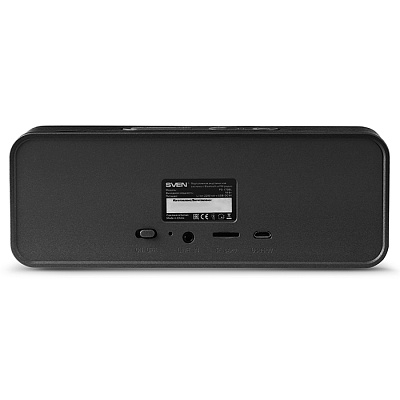 Колонка портативная Sven PS-170BL (2.0), Black-Gray (PS-170BL)