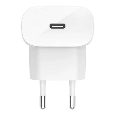 Зарядное устройство Belkin USB-C 20W PD (WCA003vf04WH)
