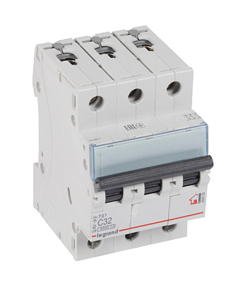 Legrand 404059 Авт.выкл.TX3 C32A 3П 6000 (404059)