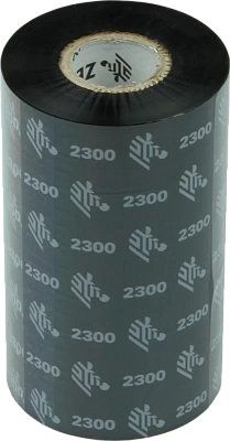 Красящая лента Воск Zebra 2300 110/300 (02300BK11030)