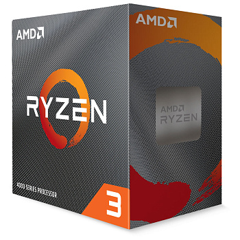 Процессор AMD Ryzen 3 4100, AM4, BOX (100-100000510BOX)