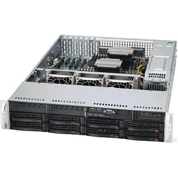 Сервер Supermicro 2U Rack CSE-825TQC-R802LPB/H12DSI-N6 ()