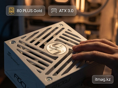 Блок питаня ATX Seasonic Focus GX-850-White, 80 Plus Gold, ATX3.0, 850W (SRP-FGX851-A5A32SF)