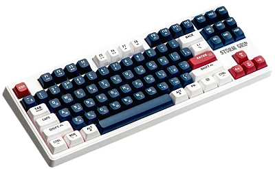 Клавиатура Defender StormGrip GK-188, Silver, (45188)
