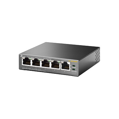 Коммутатор GbE PoE  5-портовый Tp-Link TL-SG1005P  (TL-SG1005P(UN))