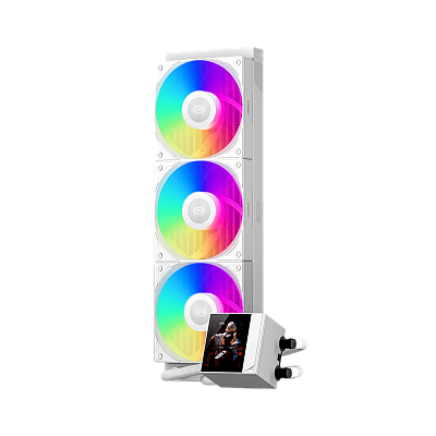 Водяное охлаждение для CPU PCCooler DC360 Pro ARGB Display Белый (DC360 Pro ARGB Display WH)