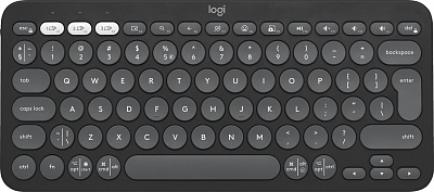 Клавиатура Logitech Pebble Keys 2 K380s - Graphite (920-011851)