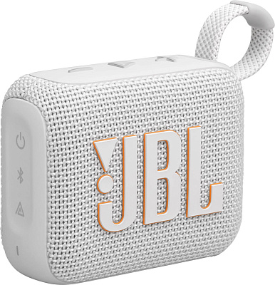 Беспроводная колонка JBL GO 4, White (JBLGO4WHT)