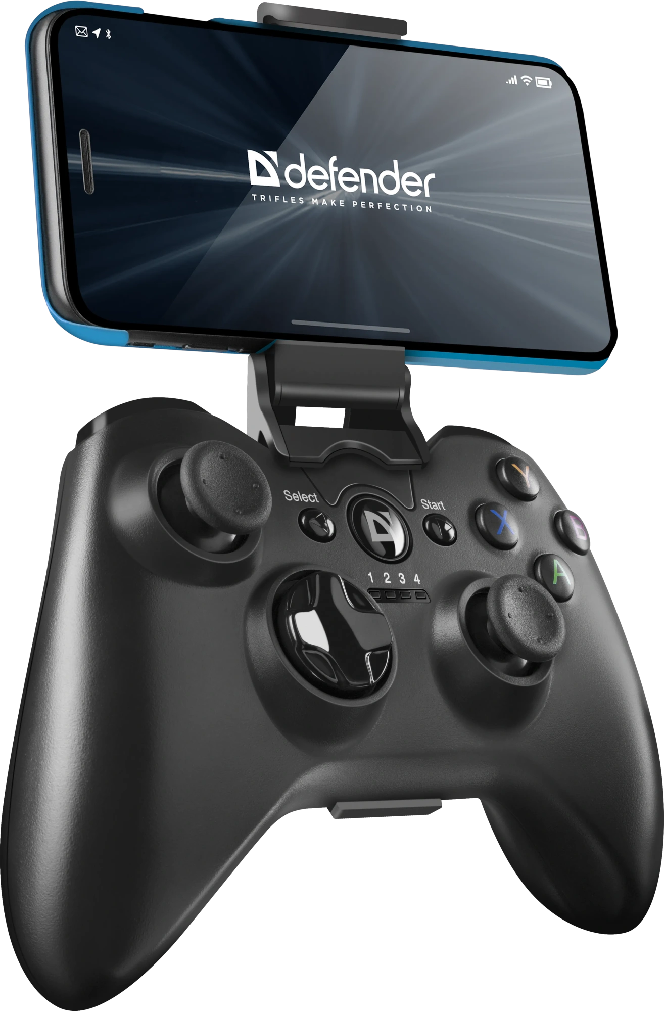 Геймпад Defender CodX, 12 кнопок, 4-поз, 2 D-Pad джойстик, Bluetooth, Li-ion, USB (64282)