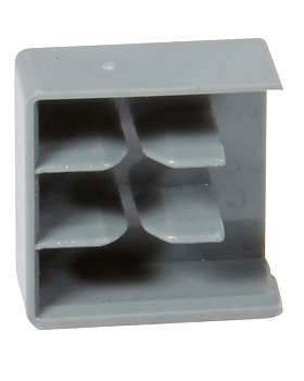 Legrand 404990 ИЗОЛИРУЮЩАЯ ТОРЦ. ЗАГЛУШКА ДЛЯ ГРЕБЕНКИ 3П (404990)