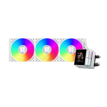 Водяное охлаждение для CPU PCCooler DS360 ARGB Display - Белый (DS360 ARGB Display WH)