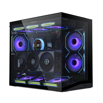 Корпус Lian Li O11 Dynamic MINI V2 FLOW Черный (G99.O11DMIV2FX.00)