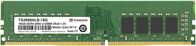 Память оперативная Desktop Transcend DDR4 TS2666HLB-16G (TS2666HLB-16G)
