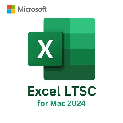 Программное обеспечение Excel LTSC for Mac 2024 (DG7GMGF0PN5G-0001)