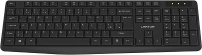 Клавиатура Canyon KB-W01 - Black (CNE-CKEYW01-RU)