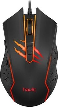 Компьютерная мышь Havit MS 1027, Black (2.0301600560004E+14)