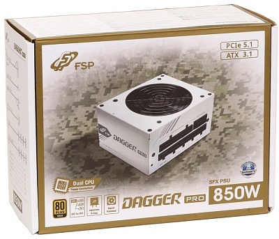 Блок питания SFX 850W FSP Dagger Pro SDA2-850, Gold (PPA8503920)