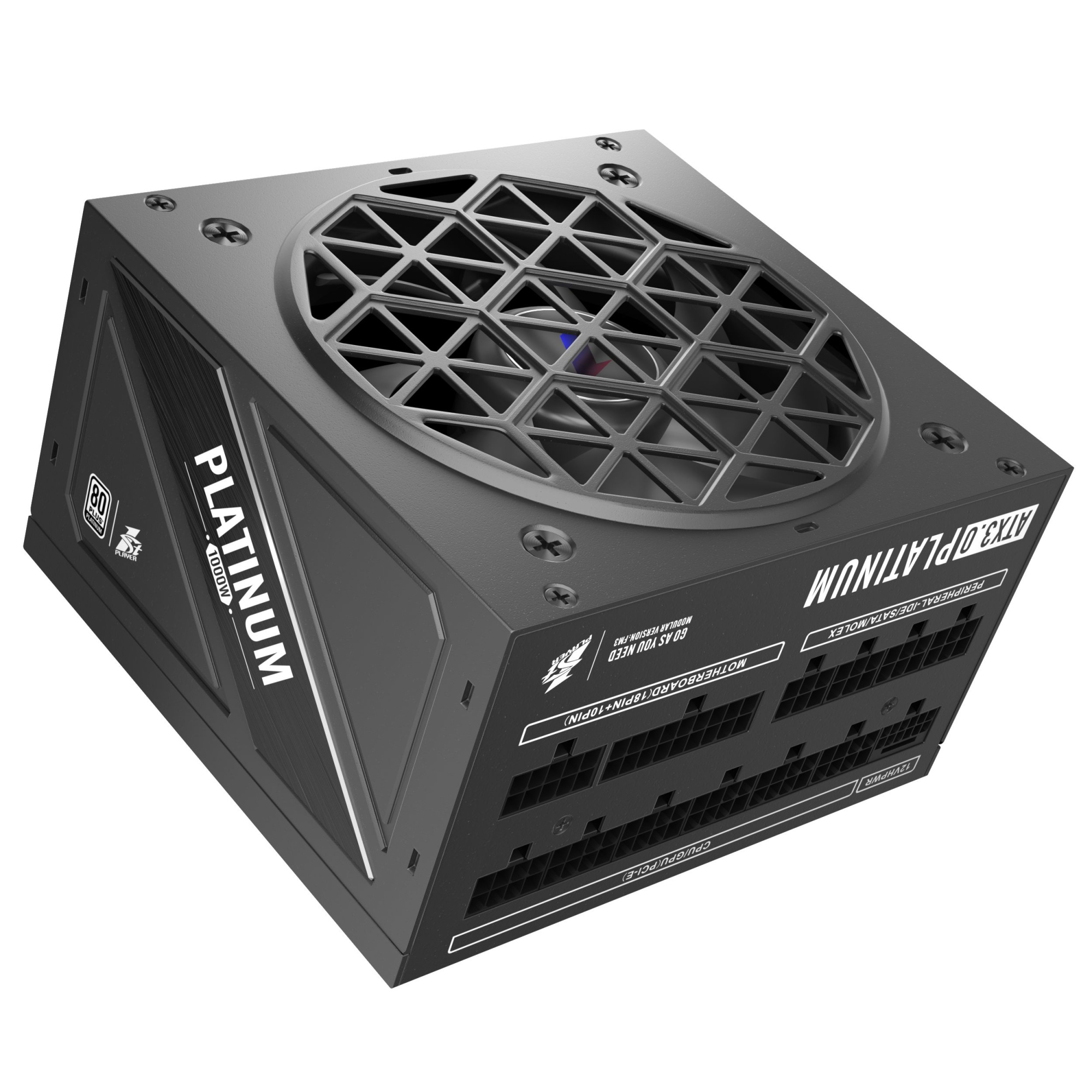  Блок питания ATX 1000 W 1Stplayer NGDP1000, Black (HA-1000BA3-BK)