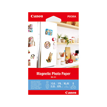 Магнитная фотобумага Canon MG-101, 5 шт. (3634C002AA)