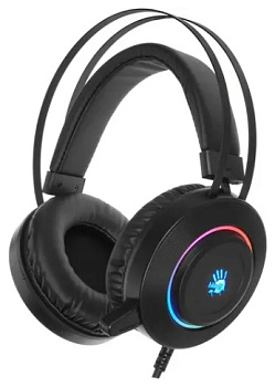 Гарнитура A4Tech Bloody G521, 2.3m, LED, Black (G521/BLACK)