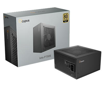 Блок питания Ocypus Iota P750S 750W Full Modular, 80+ GOLD, Черный (Iota-P750S-GFFBK025X-EU)