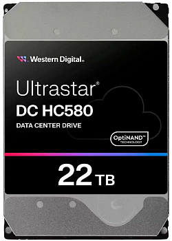 Жесткий диск HDD Western Digital Ultrastar DC HC580 22TB 3.5’’ (WUH722422AL5204)