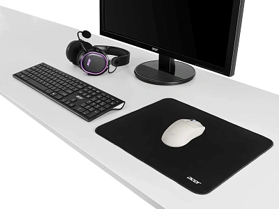 Мышь Acer OMR312, Beige  (ZL.MCECC.037)