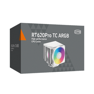 Вентилятор для процессора PCCooler RT620Pro TC ARGB WH, Белый (RT620Pro TC ARGB WH)