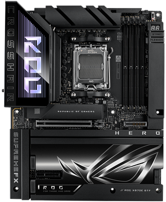 Материнская плата ASUS ROG CROSSHAIR X870E HERO BTF (ROG CROSSHAIR X870E HERO BTF)