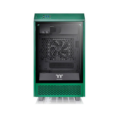 Компьютерный корпус Thermaltake The Tower 100 Racing Green без Б/П (CA-1R3-00SCWN-00)