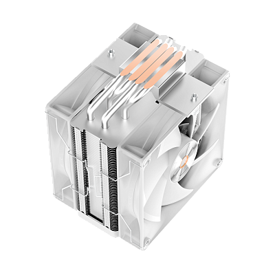 Вентилятор для процессора Ocypus Delta A40 Elite WH Dual Fan Белый (Delta-A40-WH2NNWN00X-GL)