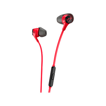 Наушники с микрофоном HyperX Cloud Earbuds II Red (70N24AA) 