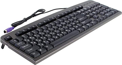 Клавиатура проводная Defender Element HB-520 PS/2 RU,черный (45520)