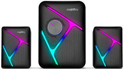 Акустическая система 2.1 SmartBuy S2, Черный (SBA-4500)