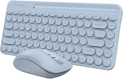 Клавиатура+мышь беспроводная A4tech Fstyler FG3200 Air 2 Blue (FG3200 Air 2 Blue)