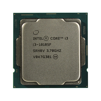 Процессор Intel Core i3 10105F, LGA1200, OEM (i3-10105F)