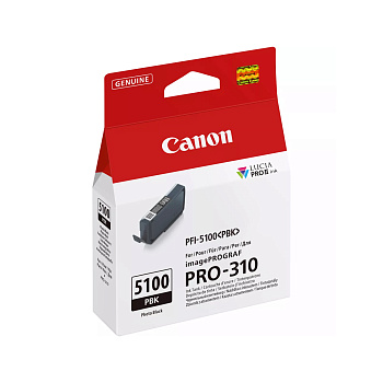 Чернильный картридж Canon PFI-5100 Photo Black (6952C001AA)