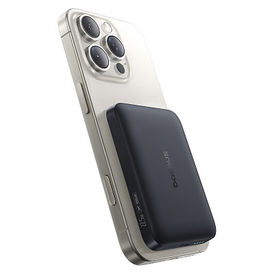 Портативный внешний аккумулятор Baseus EnerFill FM11 Ultra-Mini, 10000mAh 22.5W - Black (P1008210E123-00)