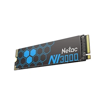 Твердотельный накопитель SSD 1Tb, M.2 2280, Netac NV3000, NVMe, PCIe 3x4, 3100R/2100W, heat sink (NT01NV3000-1T0-E4X)