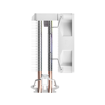 Вентилятор для процессора Ocypus Gamma A20 WH ARGB, Белый (Gamma-A20-WH1AAWN00F-GL)