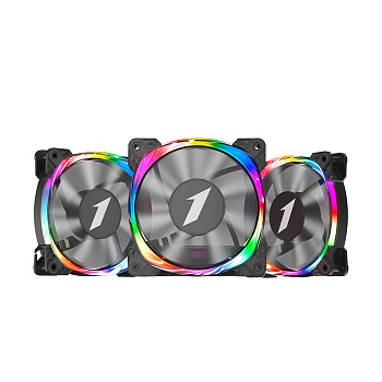 Комплект кулеров для компьютерного корпуса 1STPLAYER FIREMOON M3 COMBO 3в1 (M3 COMBO)